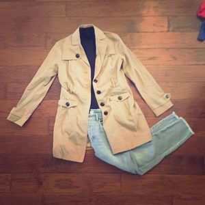 COPY - New York & Company Tan Trench Coat